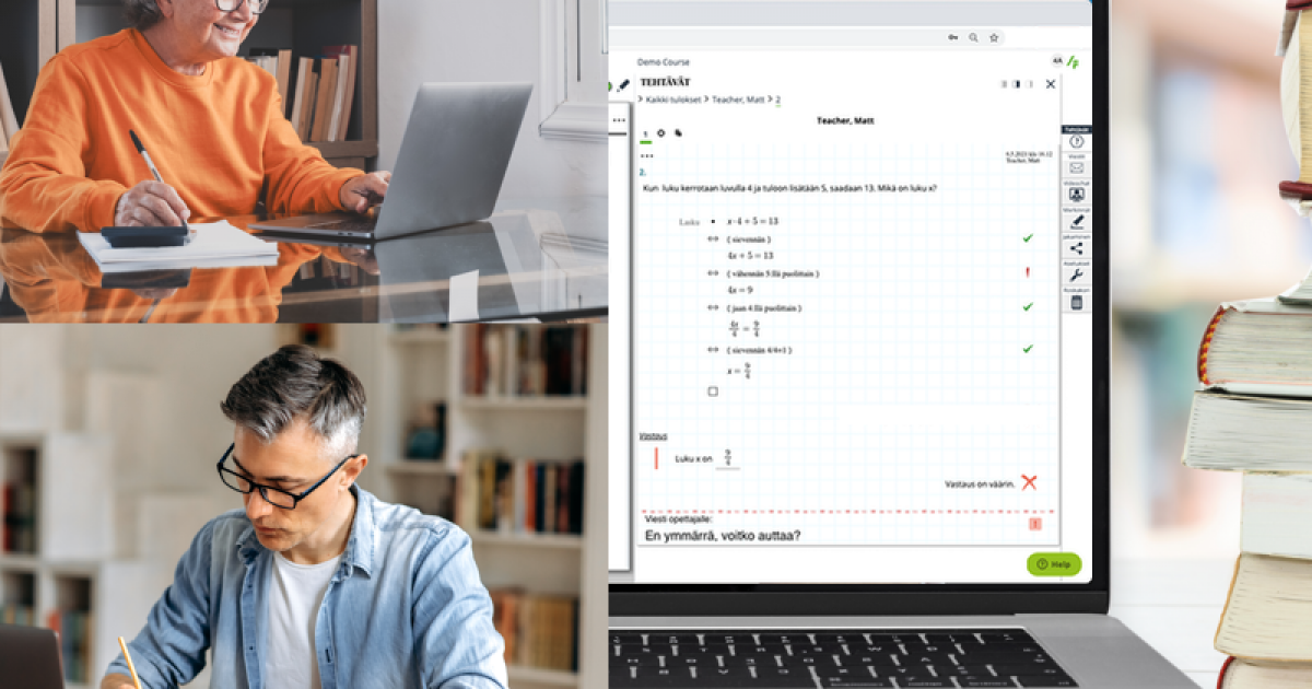 Mathematics in Finland's adult education - Stories - eMathStudio